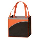 Mesa Curve Non-Woven Tote - Orange