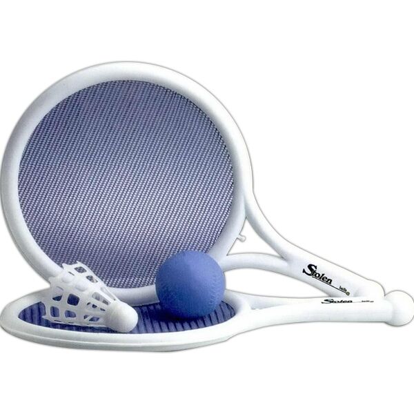 Main Product Image for Mesh Paddle, Ball & Birdie Game