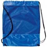 Mesh Panel Drawstring Backpack - Reflex Blue