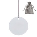 Metal Ornament - White