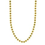 Metallic Gold Mardi Gras Beads -  