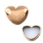 Metallic Heart Lip Moisturizer -  