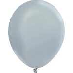 Metallic Latex Balloon - Silver