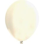 Metallic Latex Balloon - White