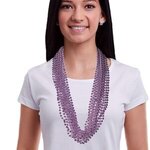 Buy Metallic Light Lavender Mardi Gras Beads