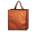 Metallic Non-Woven Shopper Tote Bag - Metallic Copper