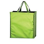 Metallic Non-Woven Shopper Tote Bag - Metallic Green