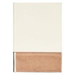 Metallic Two-Tone Journal - White Rose Gold