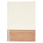 Metallic Two-Tone Journal - White Rose Gold