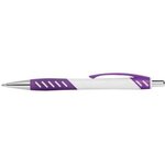 Meteor Brights Pen - Full Color - White-purple