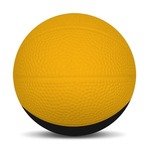 Micro Foam Basketballs Nerf - 2.5" - Athletic Gold/Black