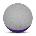 Micro Foam Basketballs Nerf - 2.5" - Gray/Purple