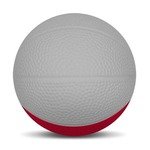 Micro Foam Basketballs Nerf - 2.5" - Gray/Red