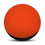 Micro Foam Basketballs Nerf - 2.5" - Orange/Black