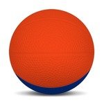 Micro Foam Basketballs Nerf - 2.5" - Orange/Royal