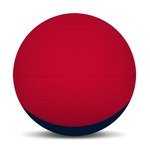 Micro Foam Basketballs Nerf - 2.5" - Red/Navy
