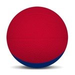 Micro Foam Basketballs Nerf - 2.5" - Red/Royal