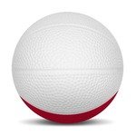 Micro Foam Basketballs Nerf - 2.5" - White/Red