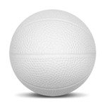 Micro Foam Basketballs Nerf - 2.5" - White