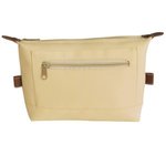 Microfiber Cosmetic bag - Beige