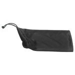 Microfiber Pouch With Drawstring - Black