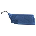 Microfiber Pouch With Drawstring - Royal Blue