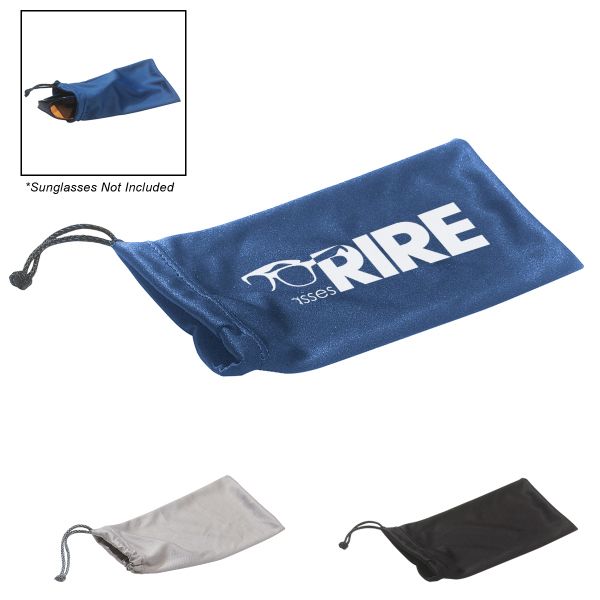 Main Product Image for Custom Printed Microfiber Pouch With Drawstring