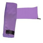 Microfiber Quick Dry & Cooling Towel in Mesh Pouch - Purple
