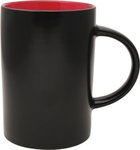 Midnight Cafe Collection Mug - Black-red