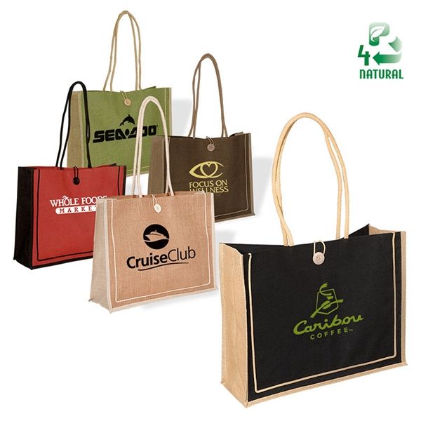 Main Product Image for Imprinted Milan Jute Tote