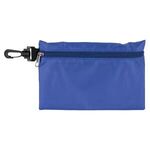 Milos Large Zipper Storage Pouch with Plastic Hook -  