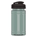 Mini 16 oz. UpCycle rPet Sports Bottle with USA Flip Lid - Glacier Blue
