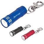 Buy Custom Printed Mini Aluminum LED Flashlight With Key Clip