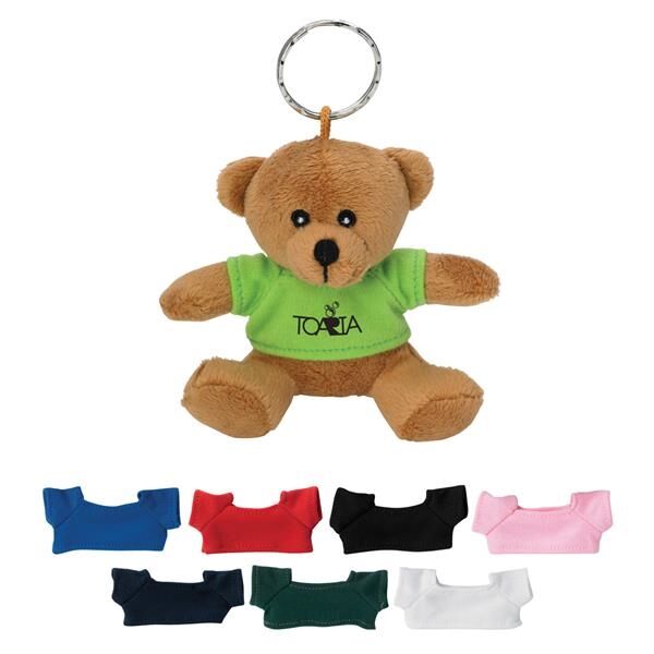 Main Product Image for Custom Printed Mini Bear Key Chain