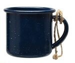 Mini Campfire Mug Ornament - Blue