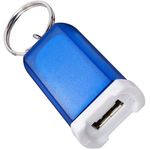Mini Car Charger With Key Ring -  