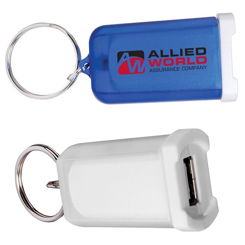 Main Product Image for Custom Mini Car Charger With Key Ring