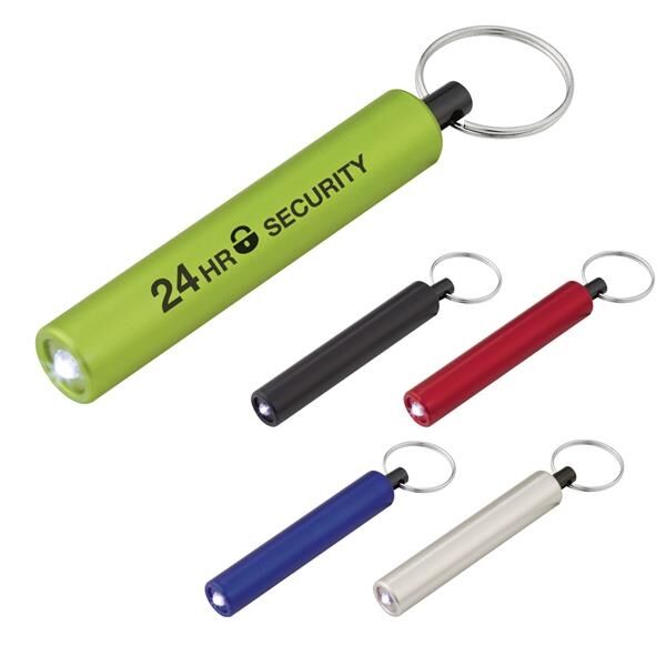 Main Product Image for Mini Cylinder LED Flashlight Key Tag