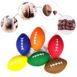 Mini Foam Stress Football - 3.54 x 2.16 -  