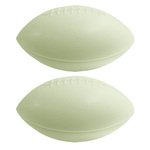 Mini Football Plastic 6" Two Sided Imprint - Glow