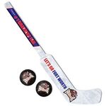 Mini Goalie Stick and 2 Pucks -  