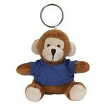 Mini Monkey Key Chain - Royal Blue