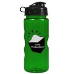 Mini Mountain 22oz Tritan (TM) Bottle - Transparent Green