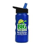 Mini Peak - 22 oz. Metalike Bottle w/ Flip Straw Lid-Digital -  