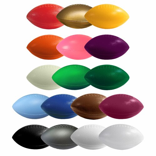 Custom 6 Inch Plastic Footballs Personalized Mini Footballs