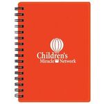 Mini Pocket-Buddy Notebook - Translucent Orange