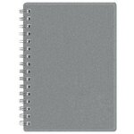 Mini Pocket-Buddy Notebook - Translucent Silver