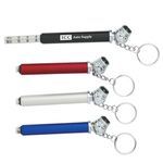 Mini Tire Gauge Key Chain -  