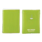 Mini Tissue Pack -  Lime Green