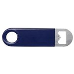 Mini Vinyl Bottle Opener - Blue